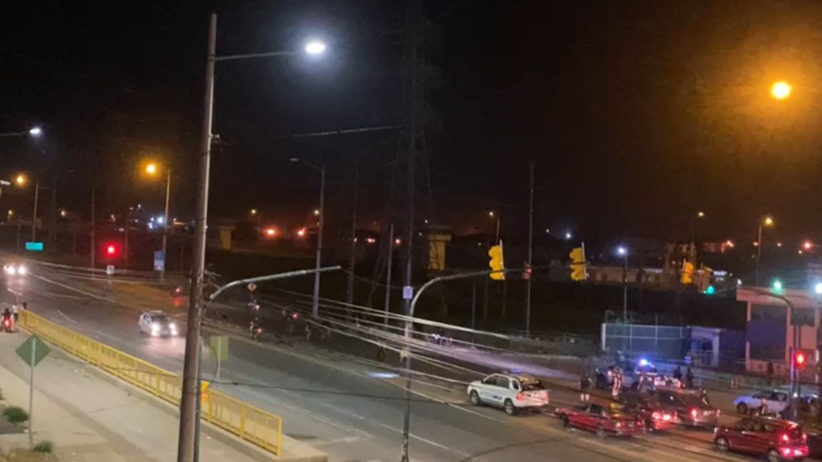 En redes sociales se han difundido videos sobre los disturbios.