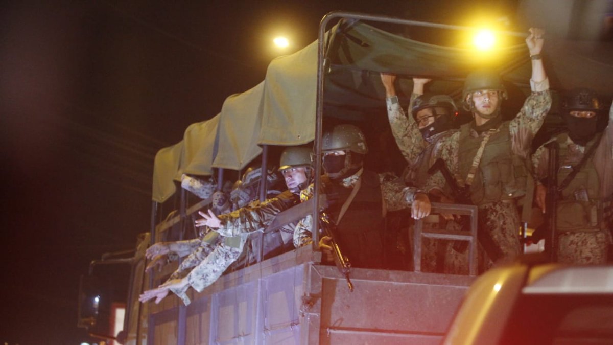 Militares han llegado hasta el reclusorio.