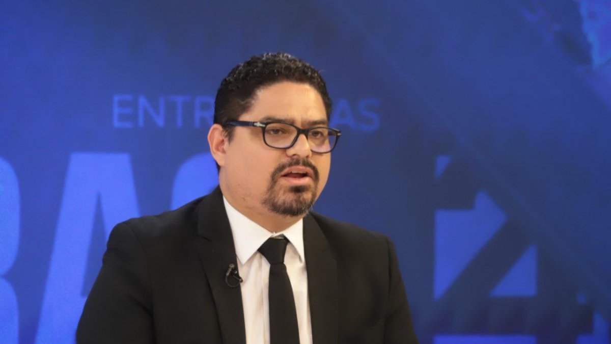 El viceministro de Seguridad Lyonel Calderón