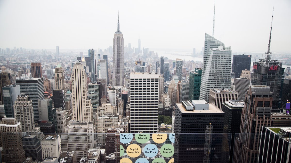 Una vista panorámica de la emblemática ciudad norteamericana.