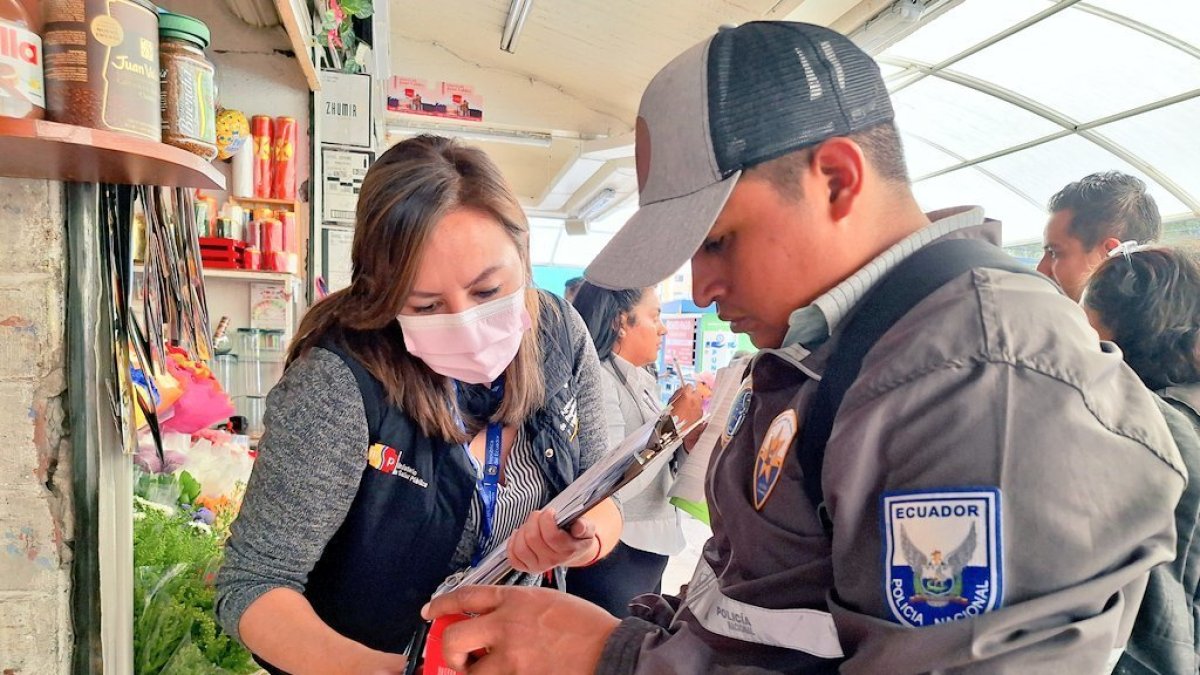 Operativo. Uno de los controles que Arcsa ha realizado en el país.