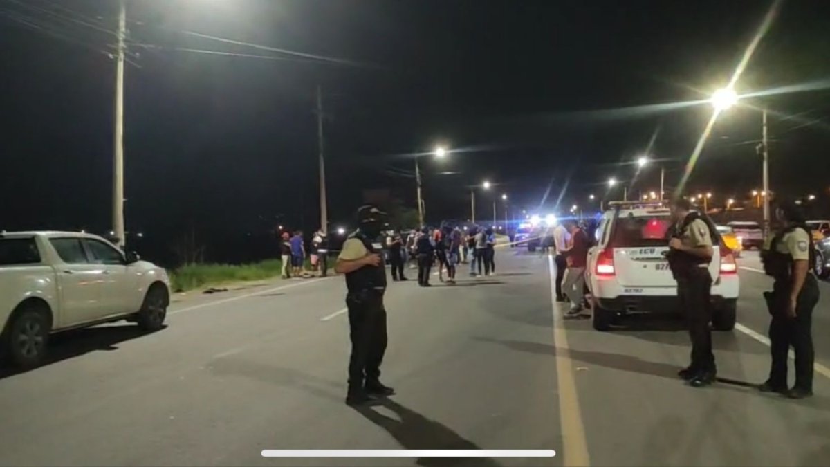 Control. Mediante un operativo en la vía a Santa Elena se logró la captura.