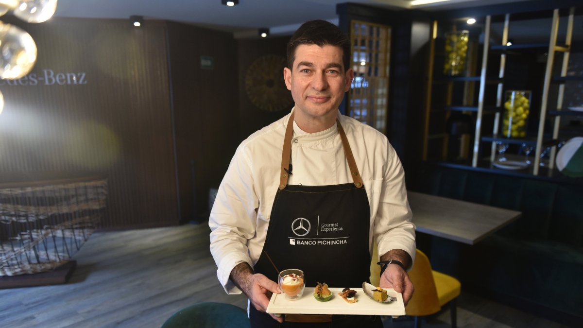 El chef español Javier Rodríguez.