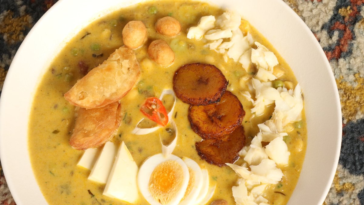 Gastronomía.- Un plato de fanesca del Bankers Club, en Guayaquil.