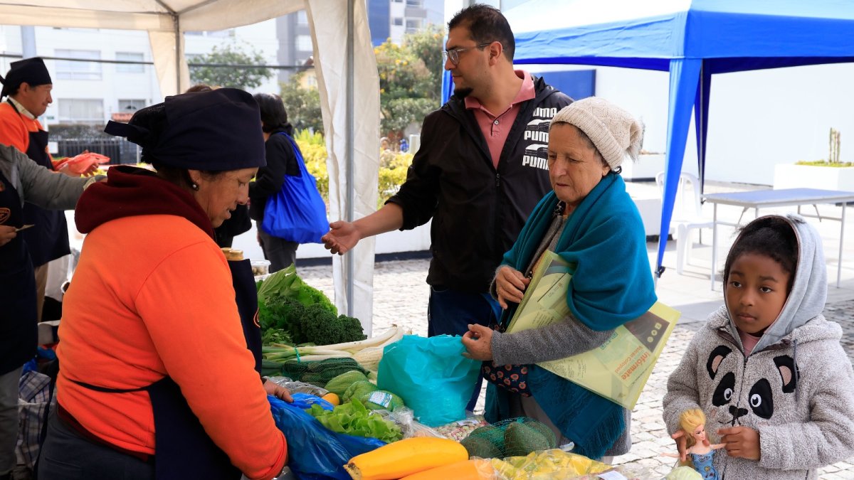 Referencia. Productores y emprendedores de Guayllabamba podrán mostrar sus productos en la feria agroecológica