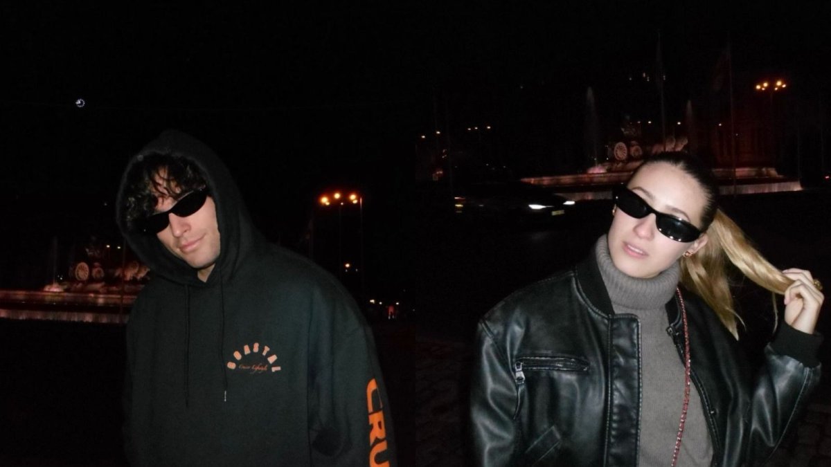 Danilo Carrera y Isabella Fernández.