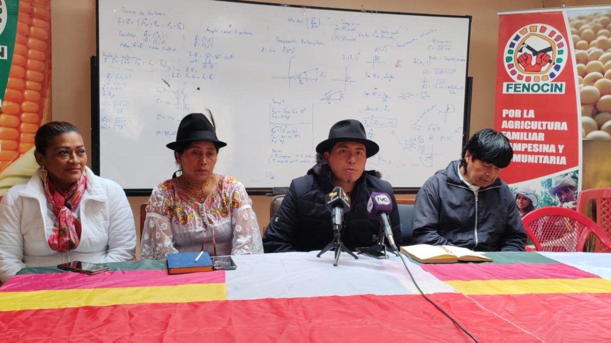 La organización social manifestó que impulsarán el No en la consulta popular en los territorios.