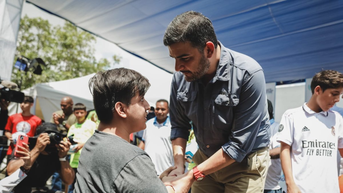 El alcalde de Guayaquil, Aquiles Álvarez, en una actividad de su agenda.