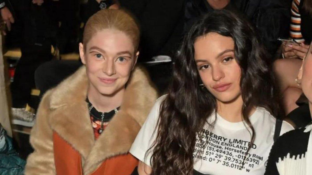 Rosalia y Hunter Schafer.