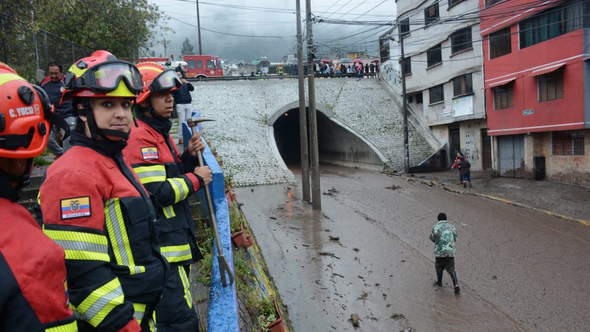Aluvión en La Gasca 2024