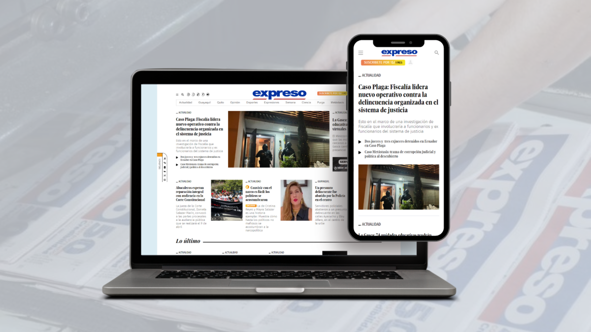 La nueva web de EXPRESO mejora la experiencia de usuario y entrega más variedad informativa en su home.