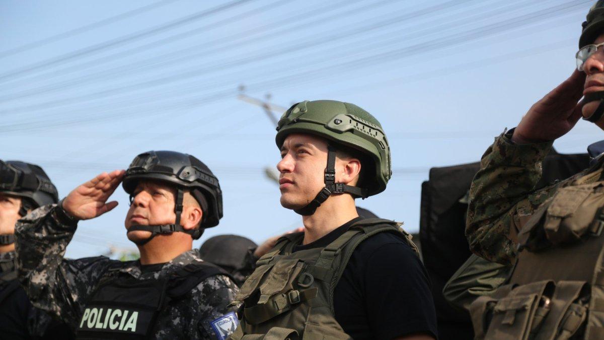 El presidente Daniel Noboa se refirió al caso Purga como un duro golpe a la delincuencia organizada que opera en la justicia.