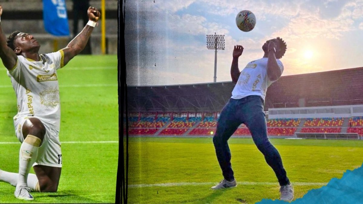 Roberto La Tuka Ordóñez, juega para Llaneros de la serie B de Colombia.