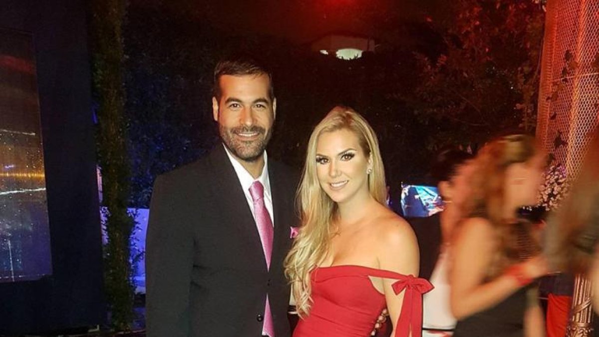 Allan Zenck fue esposo de Carolina Jaume durante el allanamiento a los gimnasios en donde él trabajaba, en 2020.