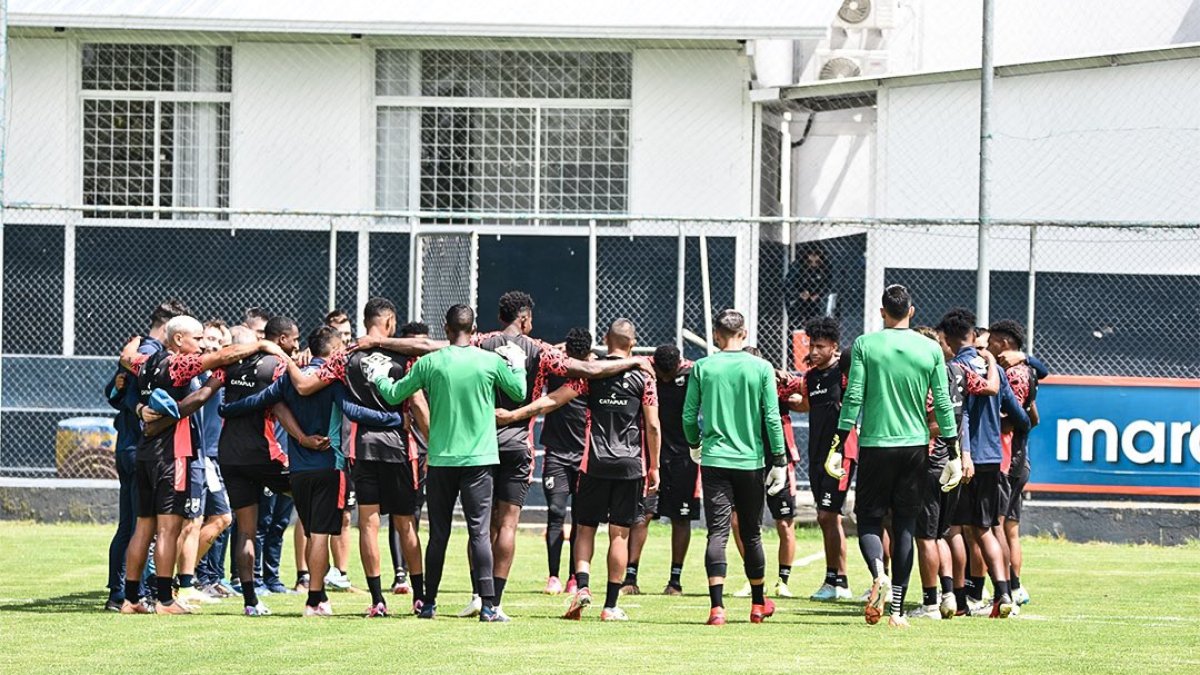 Los jugadores del Trencito están listos para medir a los brasileños.