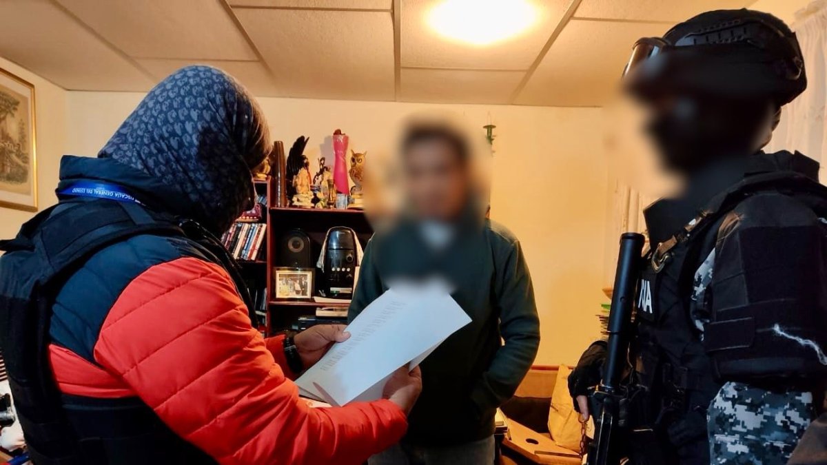 La ejecución de una de las detenciones del caso Plaga.