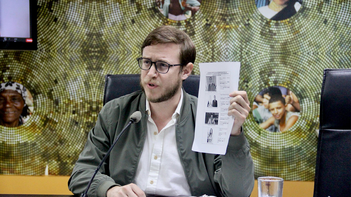 Augusto Verduga fue el candidato al CPCCS con mayor votación en la lista de hombres. Perteneció a la denominada Liga Azul que apoyaba el correísmo.