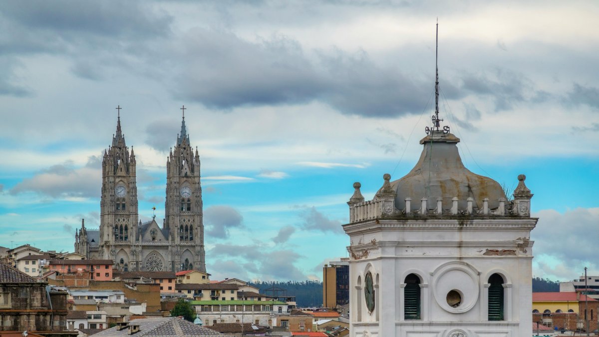 Quito, capital del Ecuador.