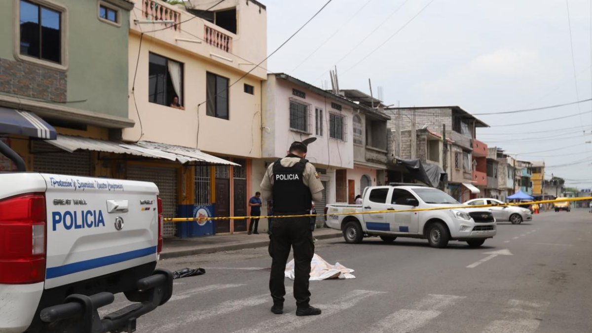 La víctima quedó tirada en la calzada