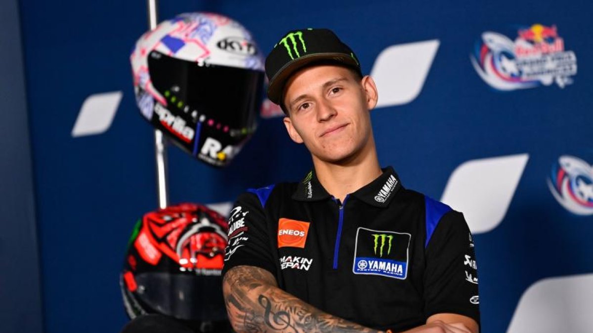 El francés Fabio Quartararo renovó por dos temporadas más con Yamaha