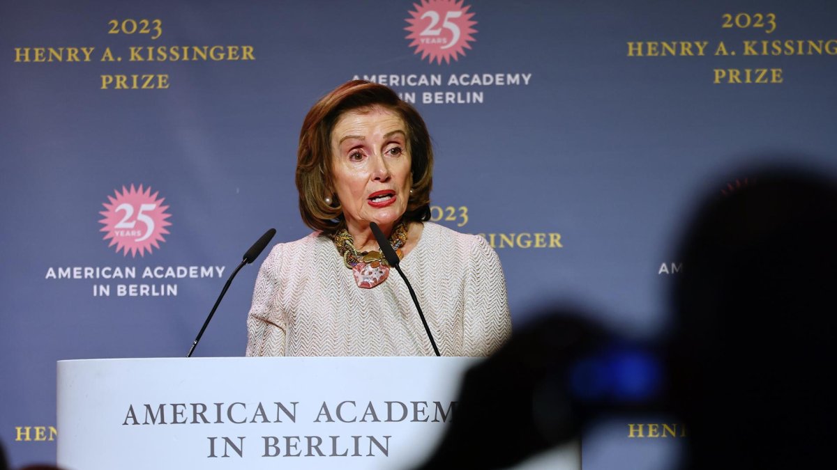 La expresidenta de la Cámara de Representantes de Estados Unidos, Nancy Pelosi, en una fotografía de archivo.