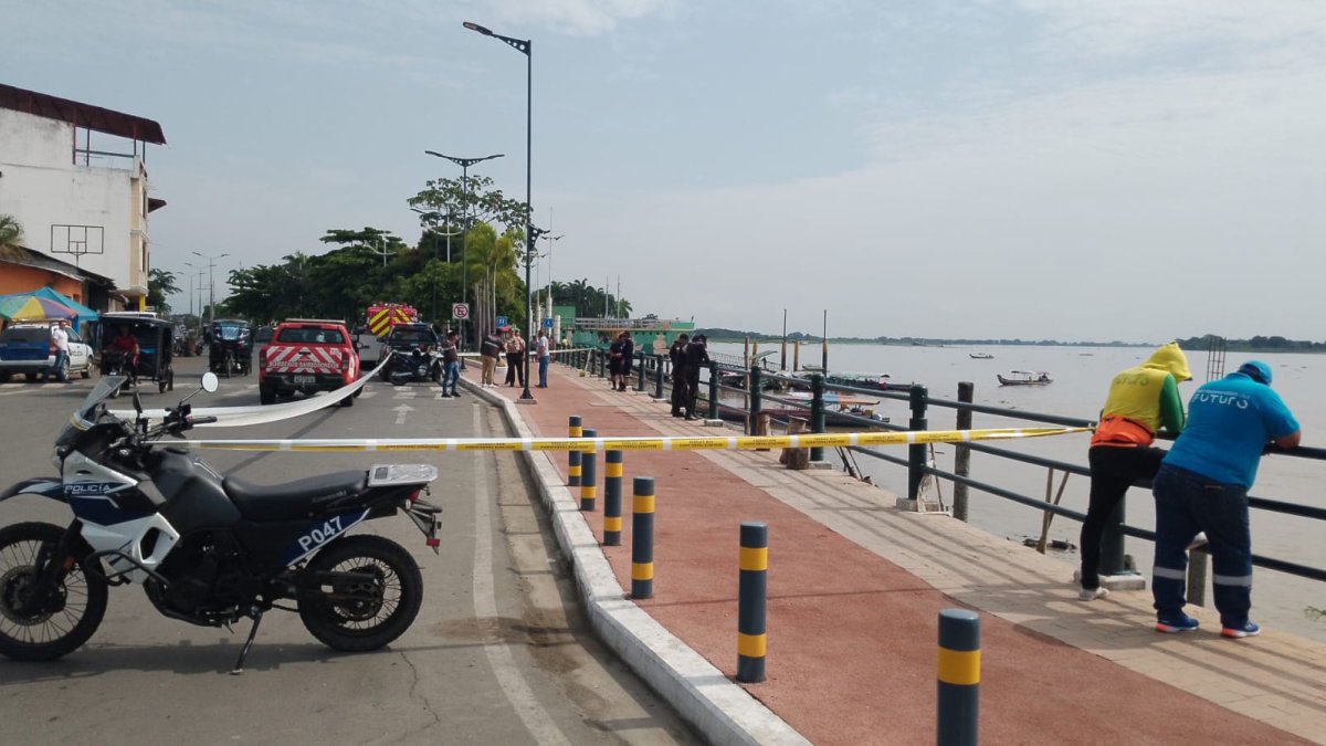 Cerca del malecón de Samborondón, en el río Vinces, fue hallado el cuerpo.