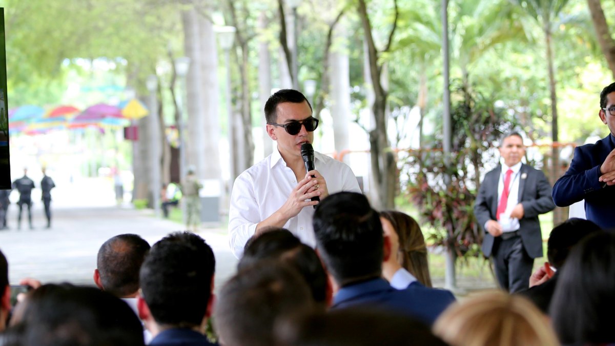 El presidente Daniel Noboa ha recibido el apoyo de dirigentes y gremios empresariales en la consulta popular que impulsa.