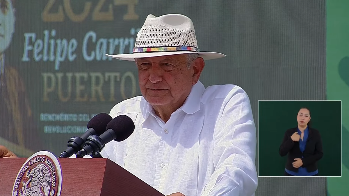 Andrés Manuel López Obrador, presidente de México.