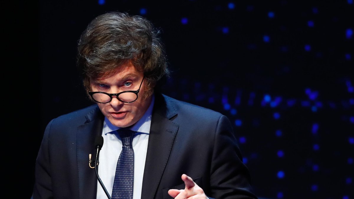 El presidente argentino, Javier Milei.