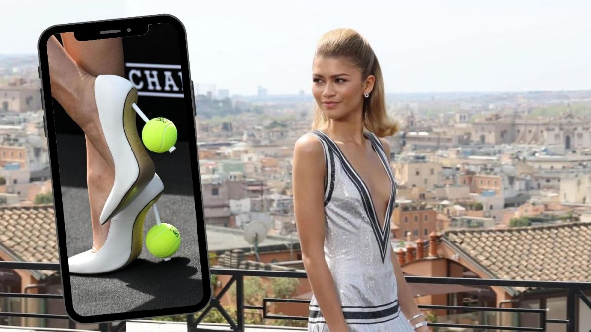 Zendaya en la premier de Challengers