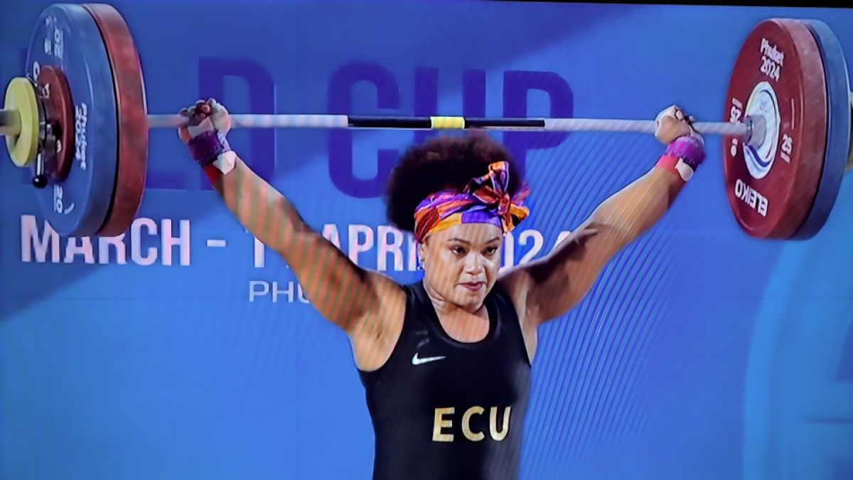 Neisi Dajomes se convirtió en la vigésima cuarta (24) clasificada de la delegación ecuatoriana para Paris 2024