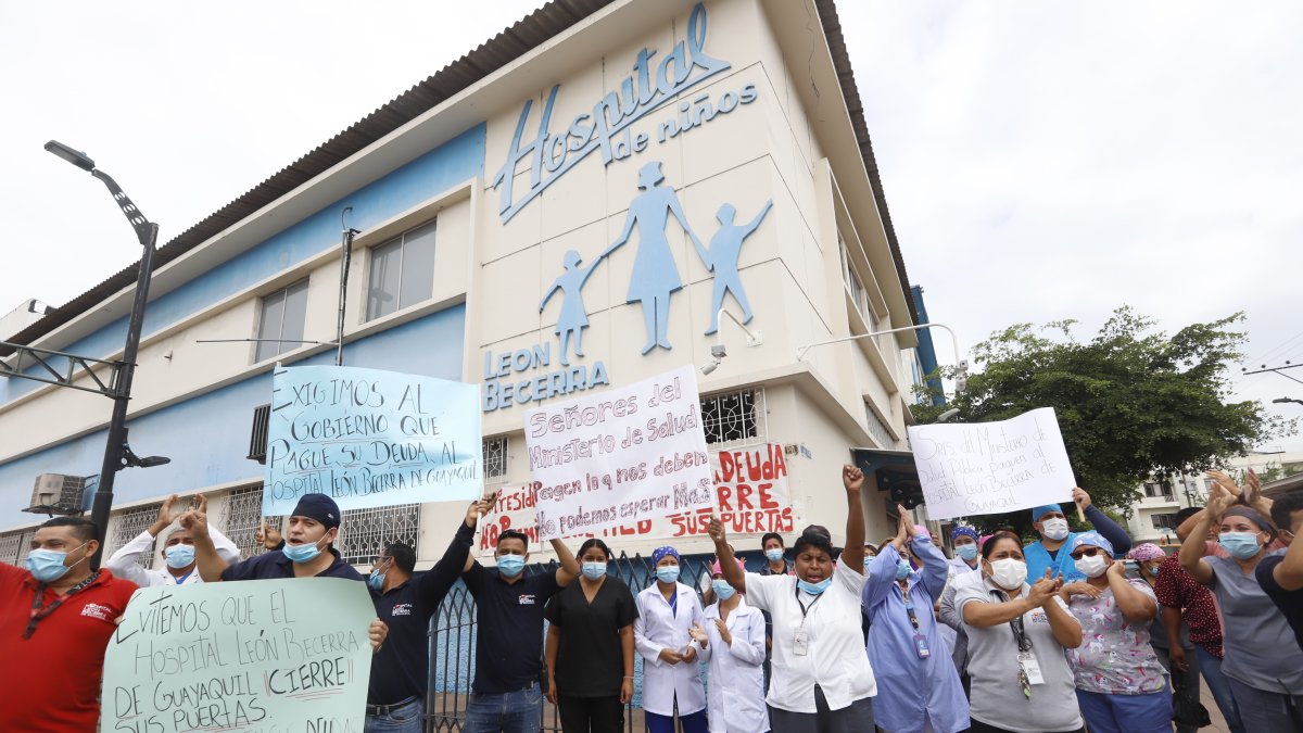 Las protestas en el hospital se vienen dando desde hace varios años