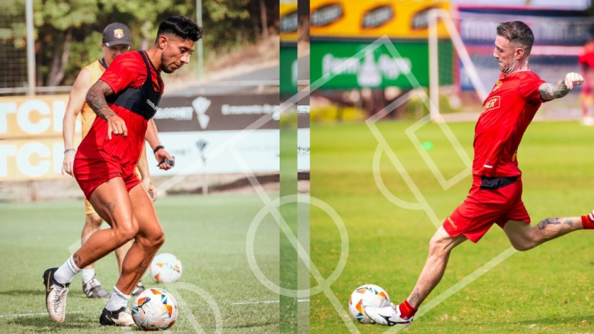 Joao Rojas y Damián Díaz estarán en el 11 inicial ante Talleres.