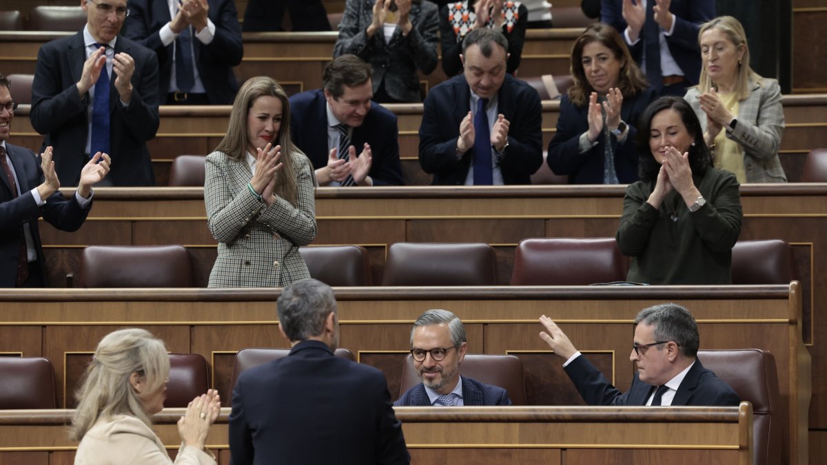 Madrid. La cámara baja durante en un reciente debate.