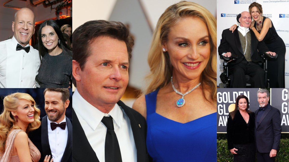 Cinco parejas de Hollywood que trascienden por su amor y entrega.