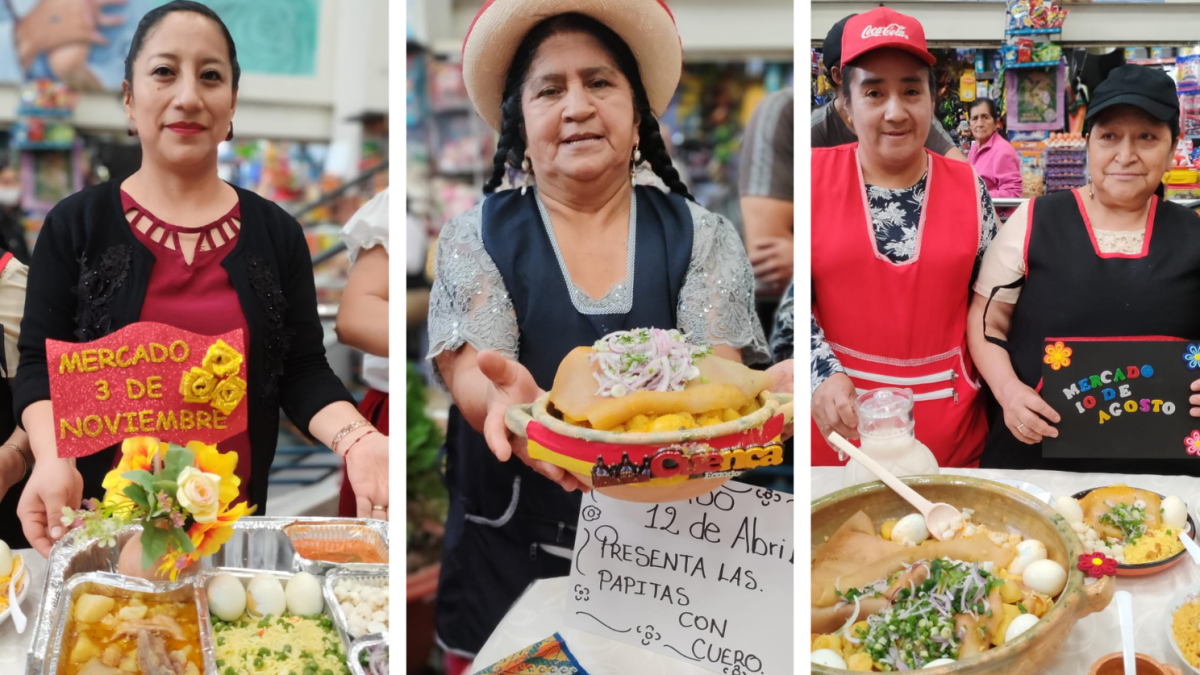 Las tradicionales papas con cuero contarán con una ruta gastronómica por los mercados de Cuenca.
