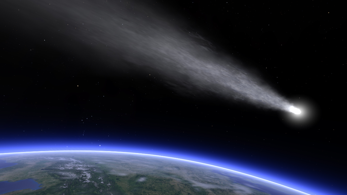 Referencial. El cometa El Diablo ya se puede apreciar desde algunas regiones del planeta