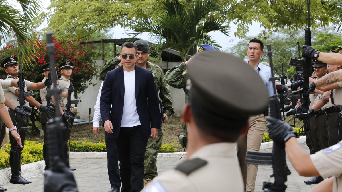 El presidente Daniel Noboa señaló que el conflicto armado interno en Ecuador no ha sido resuelto.