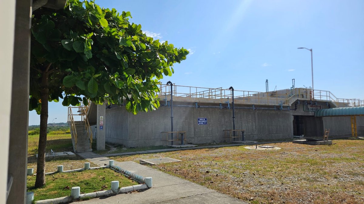 La planta de agua potable del trasvase San Juan..