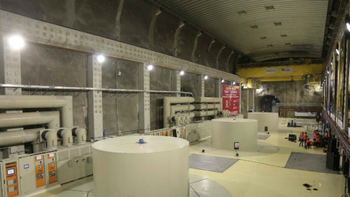 Las centrales hidroeléctricas tienen problemas por las faltas de lluvias.