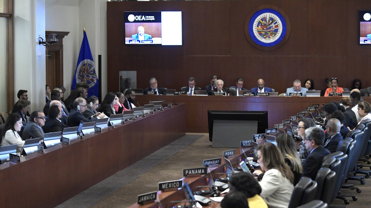 La región se reunió en una segunda sesión del Consejo Permanente de la OEA