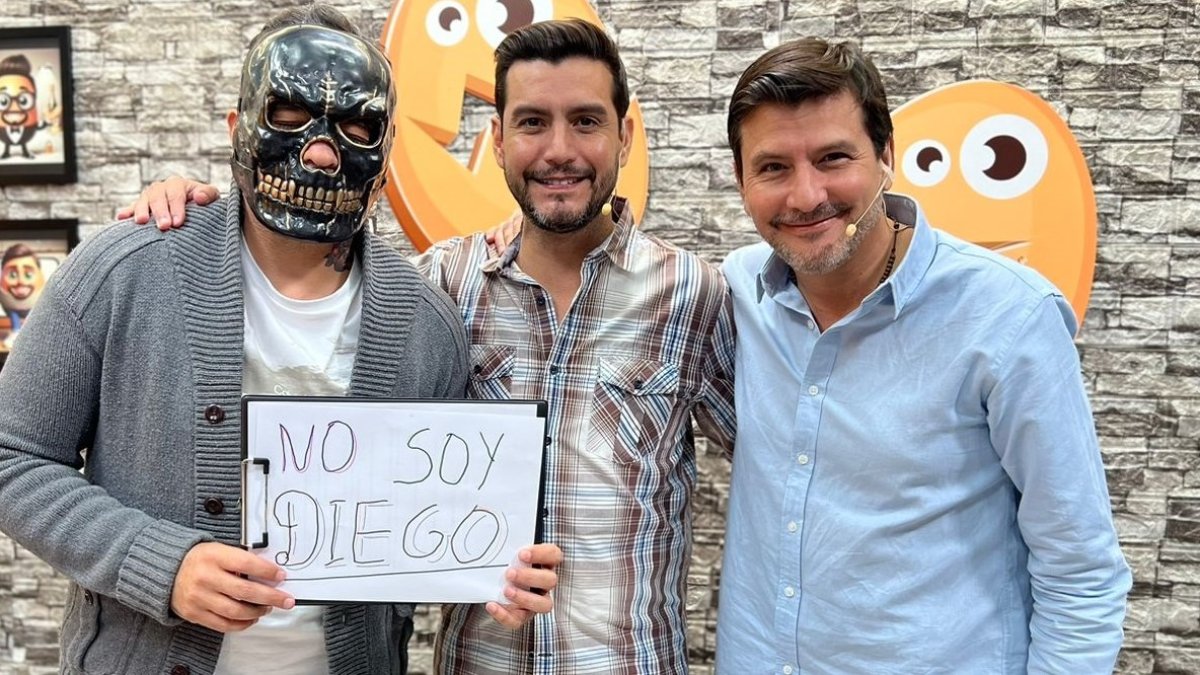 Diego Spotorno, Danilo Rosero y Xavier Pimentel.