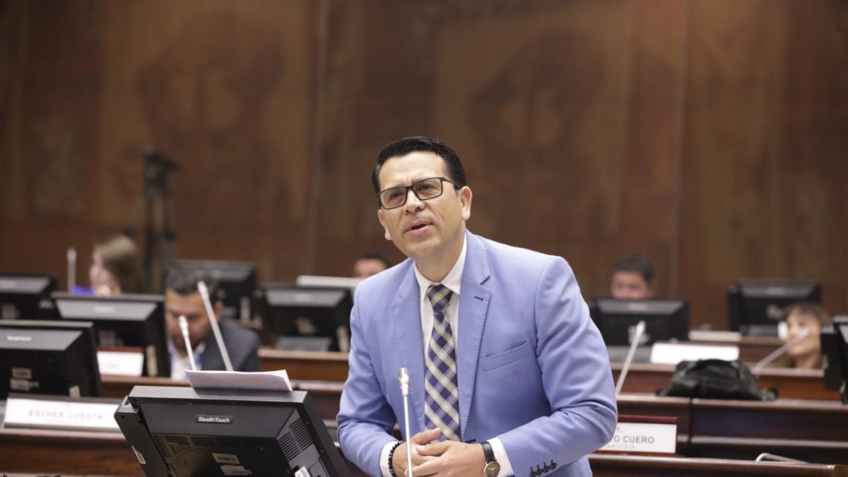 Henry Bósquez es asambleísta por la provincia de Bolívar.