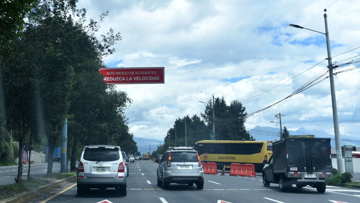 Imagen referencial. La Simón Bolívar es una de las vías con más siniestralidad en la ciudad.