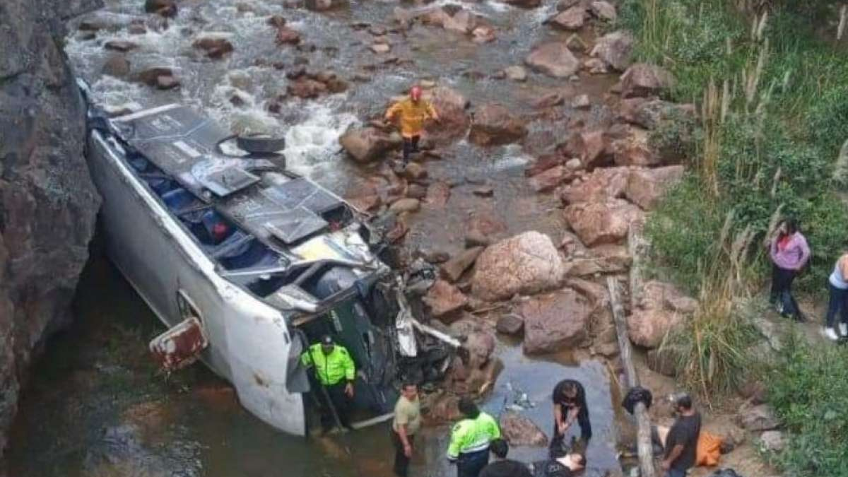 Accidente de la Delegación deportiva de Loja.