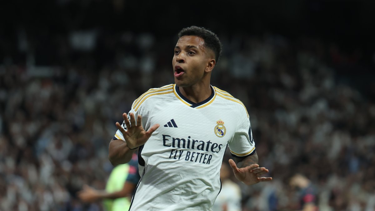Rodrygo, delantero brasileño de Real Madrid, viene de anotar en la llave de Champions League, ante Manchester City.
