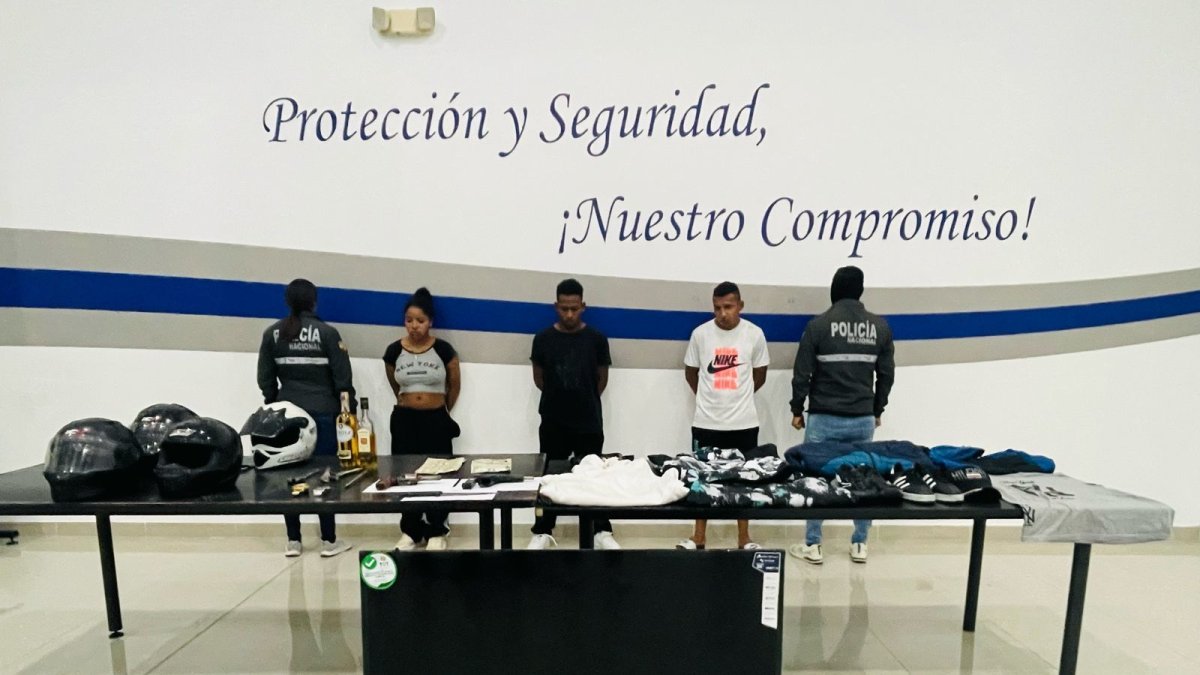 Quito. Los detenidos fueron puestos a órdenes de la justicia.