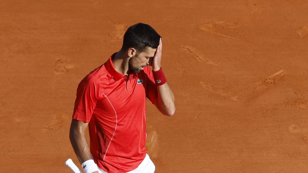 Novak Djokovic no pudo con Ruud y quedó fuera en semifinales de Montecarlo por 6-4, 1-6 y 6-4.