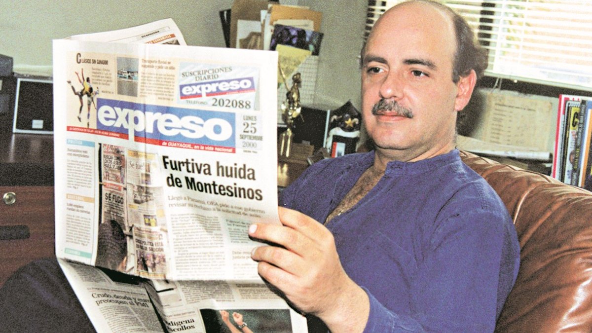 Fernando Gaitán cuando fue entrevistado por este diario.