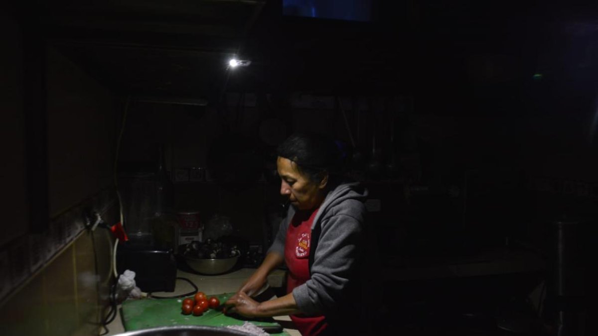 Usuarios reportaron sobre los cortes de luz.